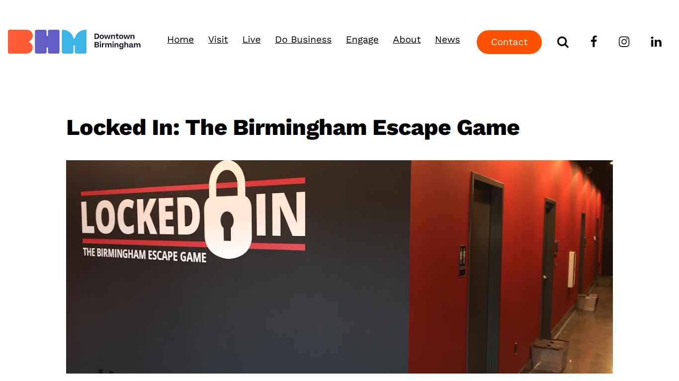 Locked In: The Birmingham Escape Game - Downtown Birmingham